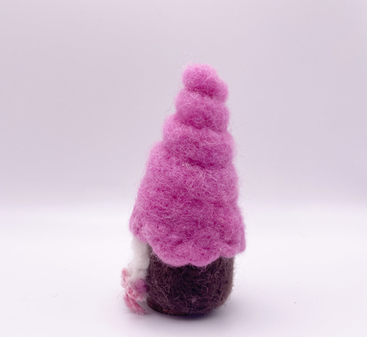 Rosebud the Gnome Needle Felted Figure