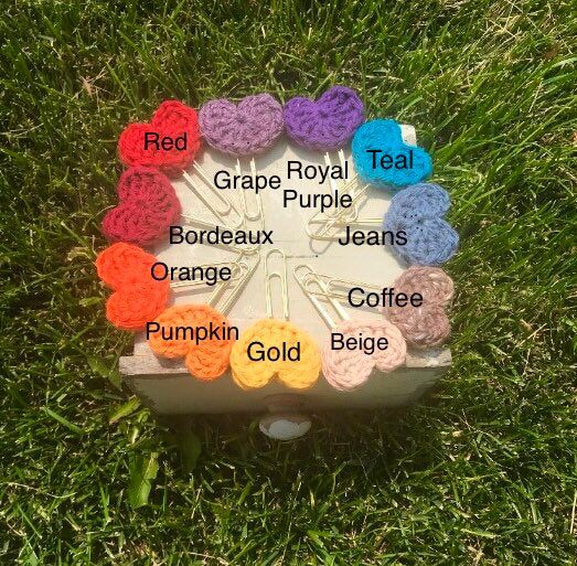 Bright Heart Paper Clip