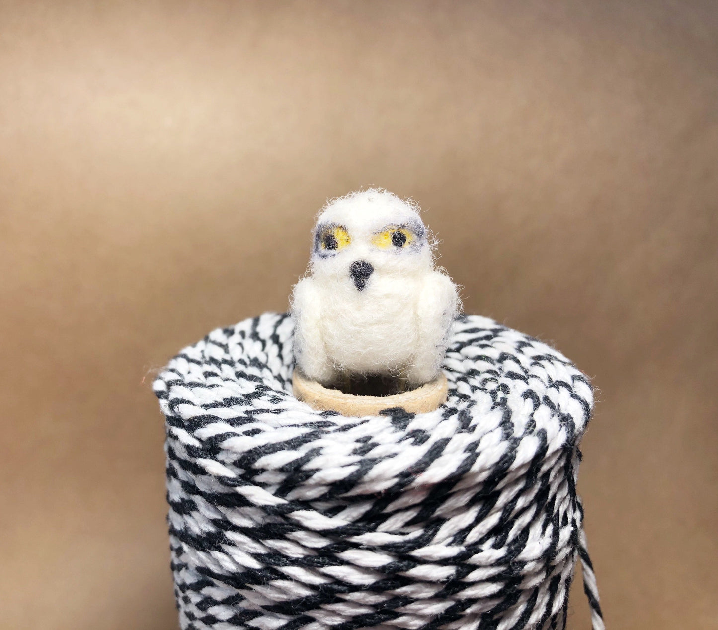 White Owl Paper Clip