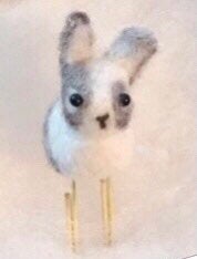 Spotted Bunny Paper Clip