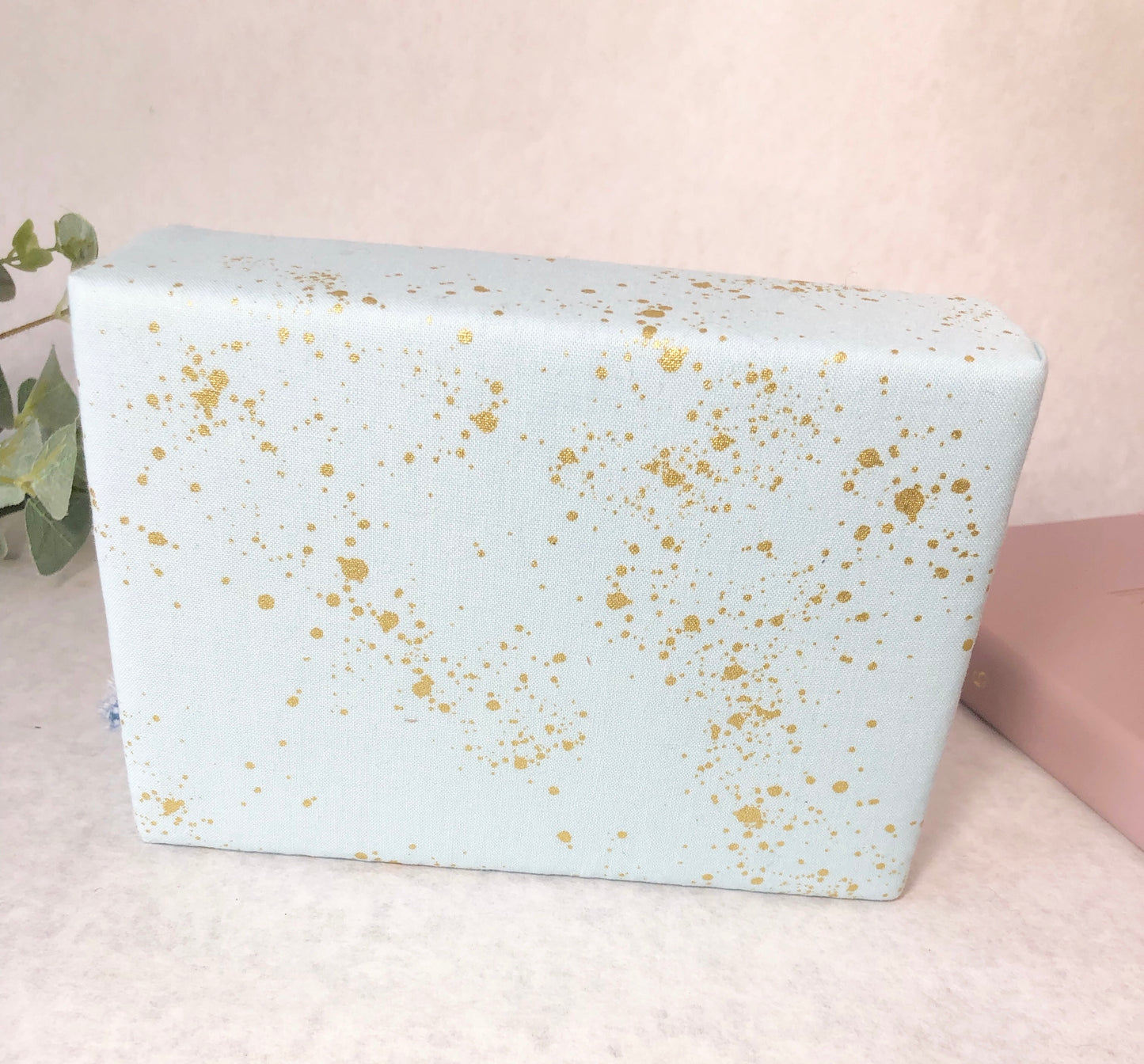 Light Blue with Metallic Accents Clip Collector Storage - The Woolly Planner