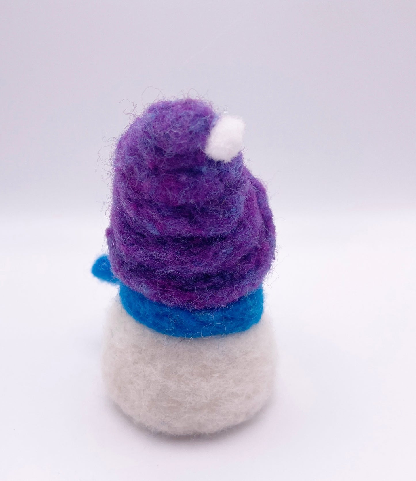 4.5 inch Snowman Needle Felted Figure