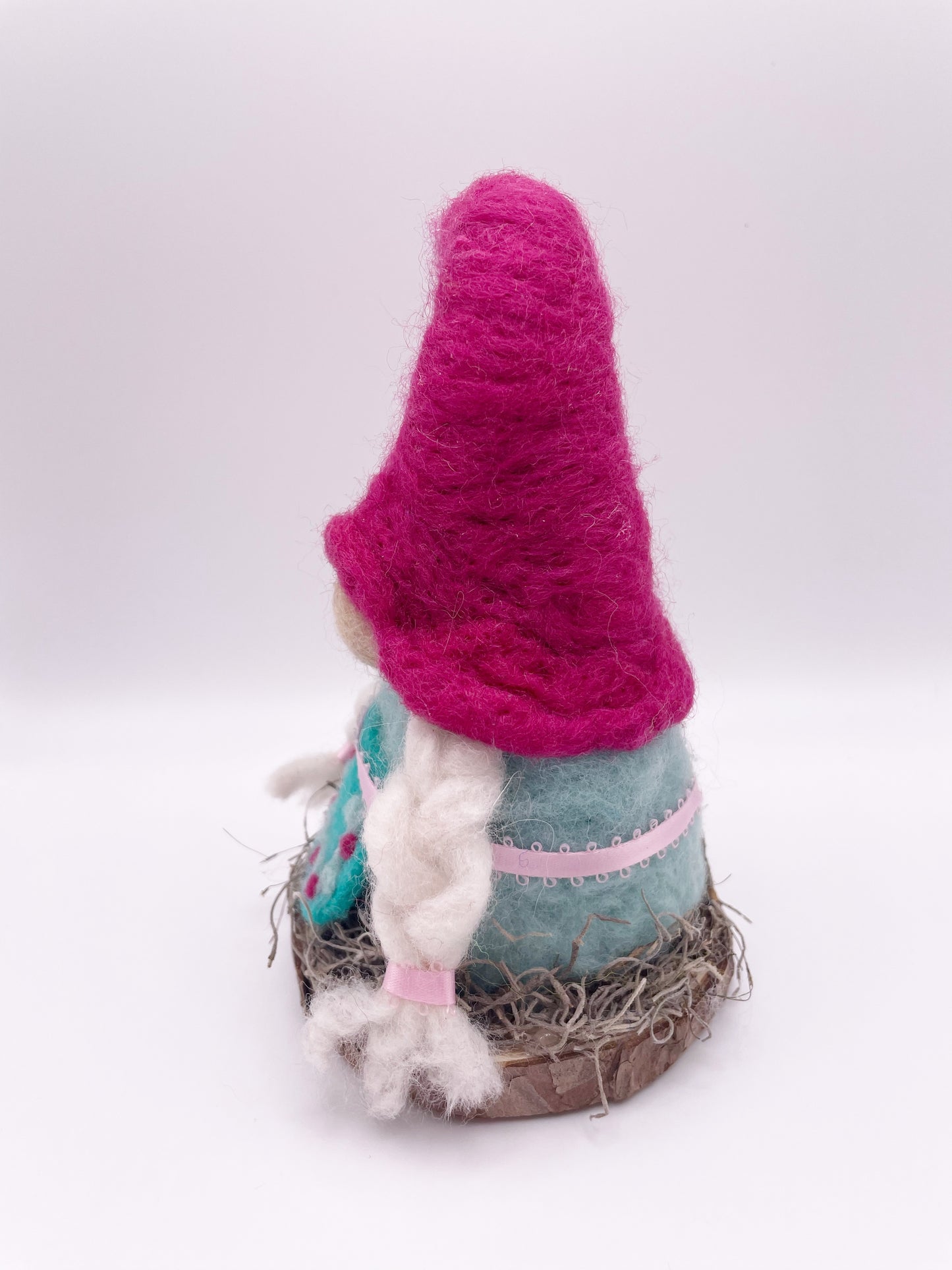 Esme the Forest Gnome Needle Felted Figure