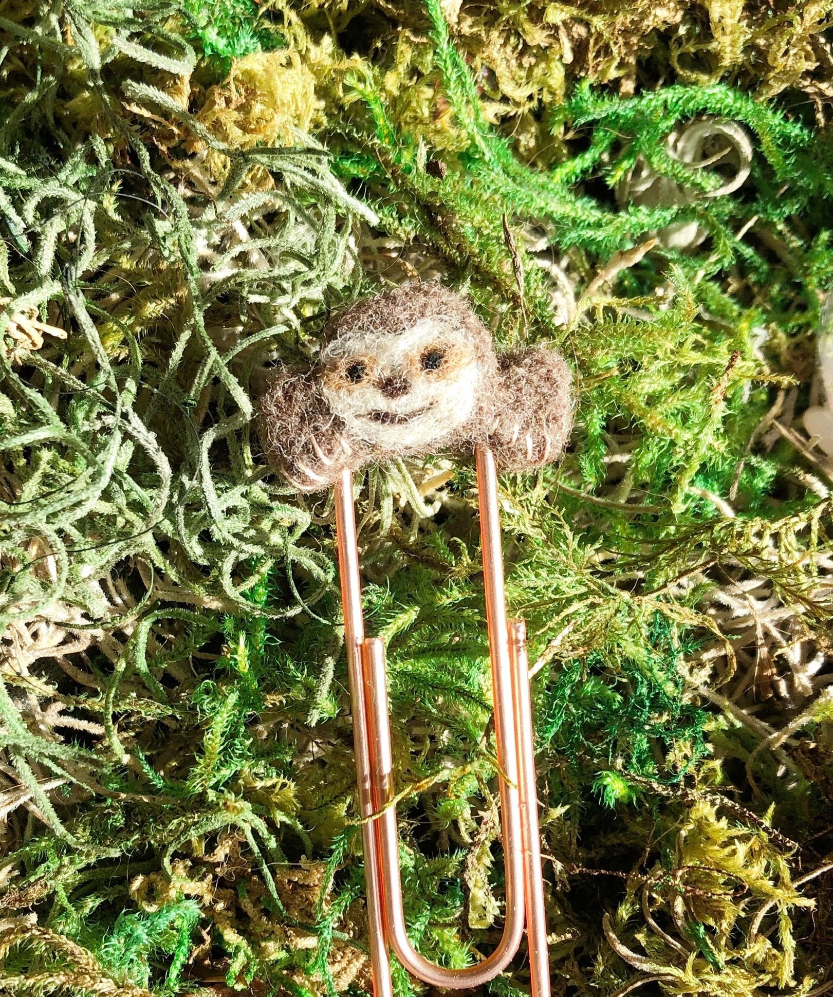 Sloth Paperclip Stu the Sloth Paper Clip – The Woolly Planner