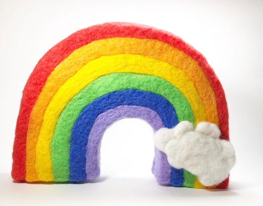 Rainbow Wool Decoration